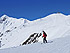 Snowboarder im Skigebiet - Kappl-Paznauntal